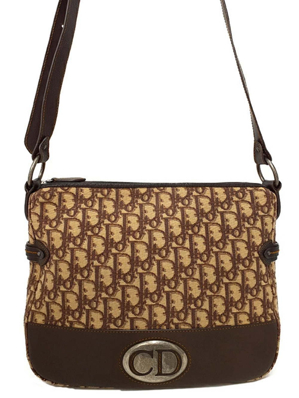 Christian Dior Trotter Diorissimo Shoulder Bag